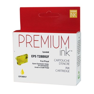 Epson T288XL (T288XL220) Compatible yellow Premium Ink